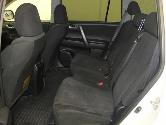 2013 Toyota Highlander II (XU40) Рестайлинг, белый - вид 7