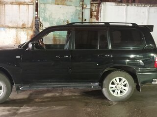 2003 Toyota Land Cruiser 100 Series Рестайлинг 1, чёрный, 1690000 рублей, вид 4