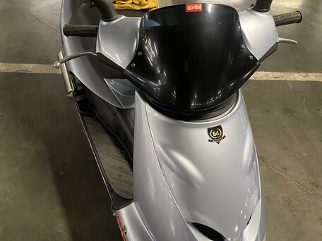 1999 Aprilia SR 125, серебристый, 255000 рублей, вид 2
