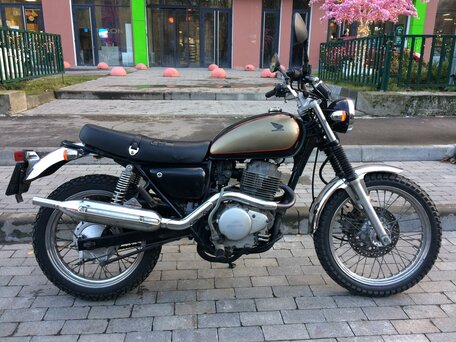 1999 Honda CL 400, чёрный, 400000 рублей, вид 5