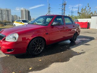 2007 Lada (ВАЗ) Priora I, красный, 490000 рублей, вид 1