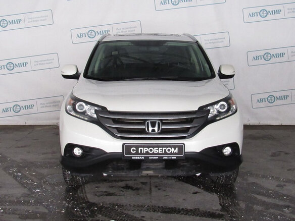 2014 Honda CR-V IV, белый - вид 1