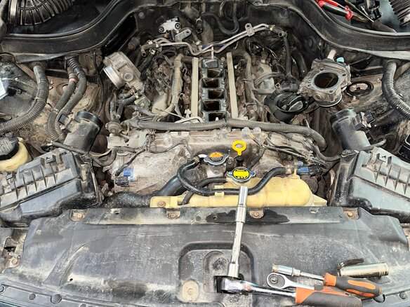 2007 Infiniti G G35 IV, чёрный - вид 16