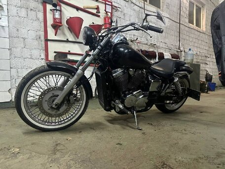 2001 Honda Shadow 400, чёрный, 300000 рублей, вид 1
