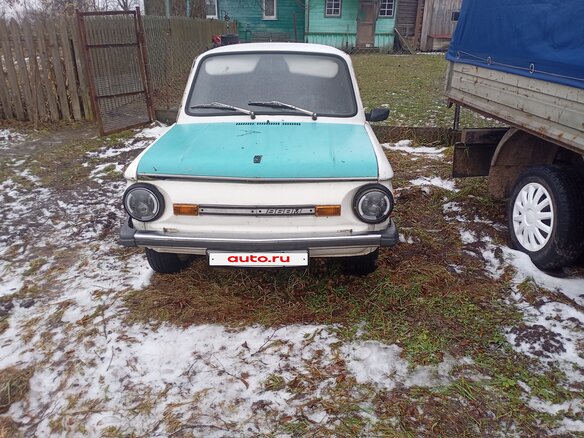 1993 ЗАЗ 968 М, белый, 70000 рублей - вид 3