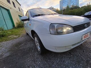 2013 Lada (ВАЗ) Kalina I, белый, 310000 рублей, вид 4