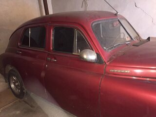 1957 ГАЗ М-20 «Победа», красный, 1500000 рублей, вид 5