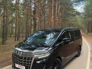 2019 Toyota Alphard III Рестайлинг, чёрный, 6950000 рублей, вид 5