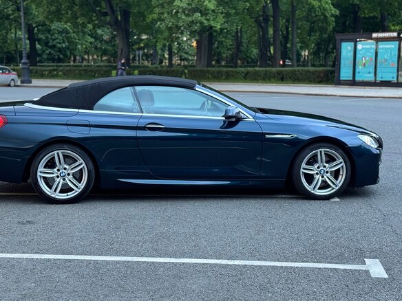 2012 BMW 6 серии 640i III (F06/F13/F12), синий, 4270000 рублей - вид 4