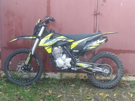 2024 FX moto X1 (CB 250), жёлтый, 145000 рублей, вид 2