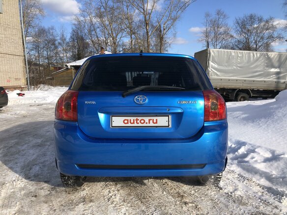 2005 Toyota Corolla IX (E120, E130) Рестайлинг, синий - вид 6