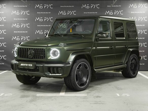 2026 Mercedes-Benz G-Класс AMG 63 AMG II (W465) Рестайлинг, зелёный, 36000000 рублей