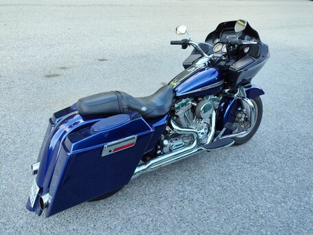 2006 Harley-Davidson Road Glide, синий, 1200000 рублей, вид 1