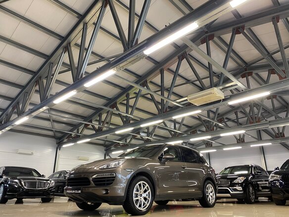 2012 Porsche Cayenne Diesel II (958), коричневый