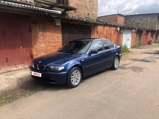 2003 BMW 3 серии 320i IV (E46) Рестайлинг, синий, 1250000 рублей, вид 1