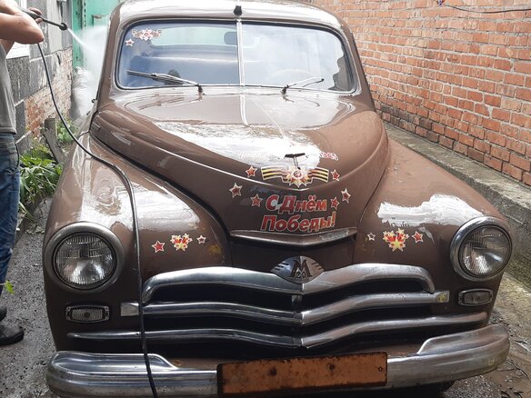 1958 ГАЗ М-20 «Победа», коричневый, 350000 рублей - вид 12