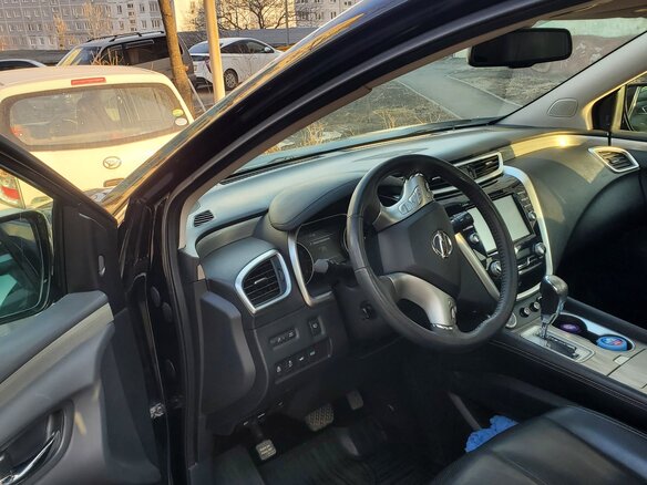 2017 Nissan Murano III (Z52), чёрный, 2500000 рублей - вид 12