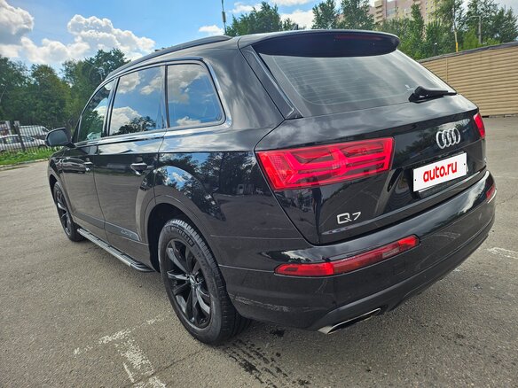 2019 Audi Q7 II (4M), чёрный, 3650000 рублей - вид 7