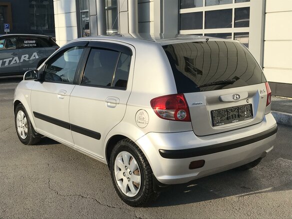 2005 Hyundai Getz I, серебристый - вид 1