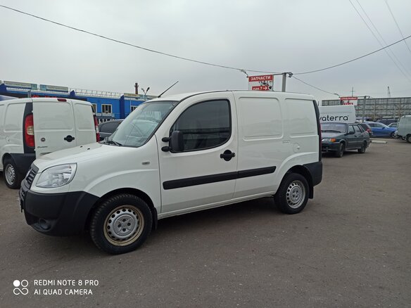 2014 Fiat Doblo I Рестайлинг, белый - вид 4