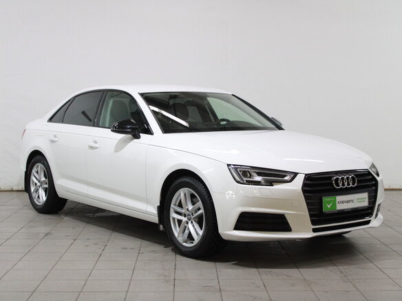 2017 Audi A4 V (B9), белый - вид 2