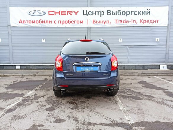 2014 SsangYong Actyon II Рестайлинг, синий - вид 8