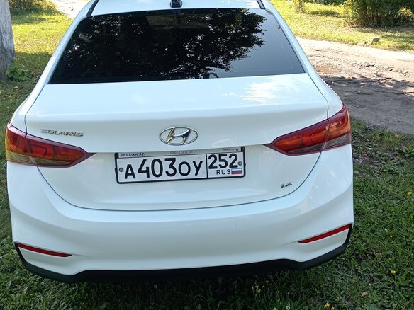 2018 Hyundai Solaris II, белый, 1300000 рублей - вид 20