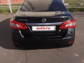 2014 Nissan Sentra VII (B17), чёрный, 950000 рублей, вид 2