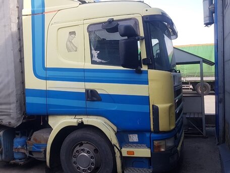 1998 Scania 4-Series, жёлтый, 780000 рублей, вид 1