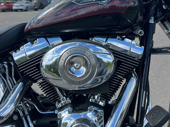 2007 Harley-Davidson Fat Boy, чёрный, 1100000 рублей - вид 5