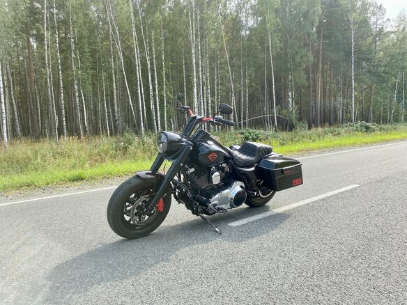 2008 Harley-Davidson Road King, чёрный, 849000 рублей - вид 5