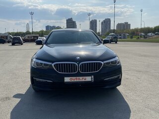 2019 BMW 5 серии 520d VII (G30/G31/G38), чёрный, 3200000 рублей, вид 2