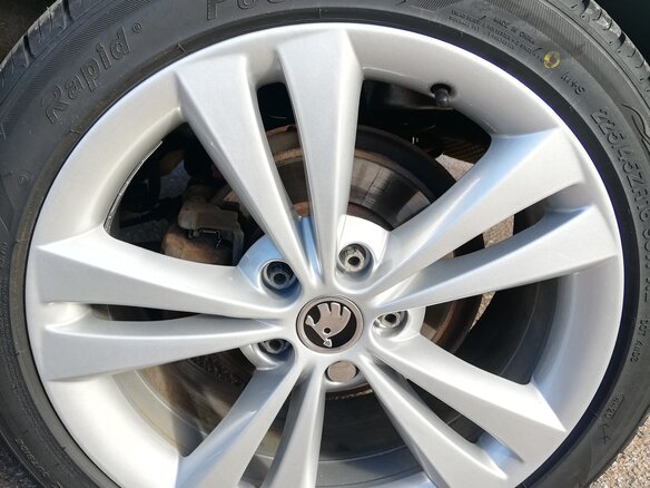 2013 Skoda Octavia II (A5) Рестайлинг, серебристый - вид 14