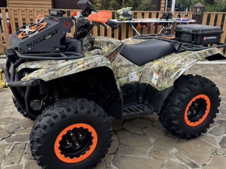 2020 Yamaha Grizzly 700, зелёный, 1250000 рублей, вид 2