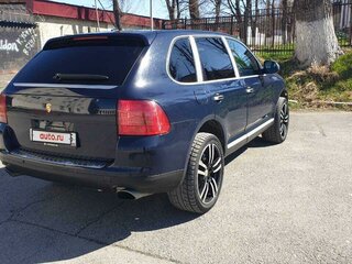 2003 Porsche Cayenne S I (955), синий, 800000 рублей, вид 3