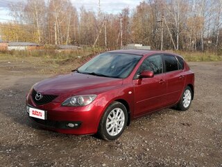 2008 Mazda 3 I (BK) Рестайлинг, красный, 750000 рублей, вид 1