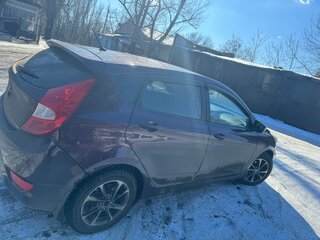 2011 Hyundai Solaris I, фиолетовый, 850000 рублей, вид 2