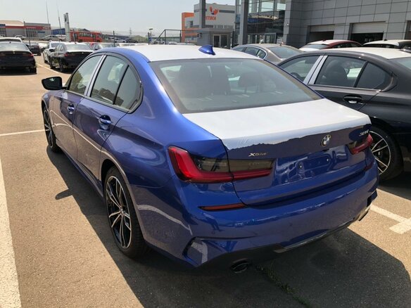 2021 BMW 3 серии 320i xDrive VII (G2x), синий - вид 6