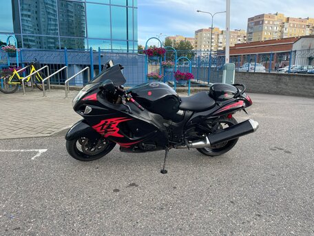 2011 Suzuki GSX 1300 R Hayabusa, чёрный, 800000 рублей, вид 2