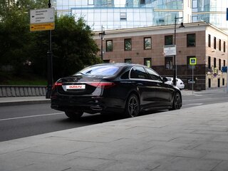 2021 Mercedes-Benz S-Класс 580 Long 4MATIC VII (W223), чёрный, 13300000 рублей, вид 4
