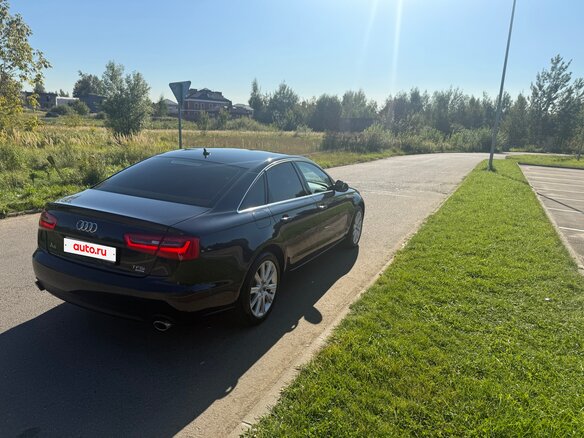 2011 Audi A6 IV (C7), синий, 2200000 рублей - вид 17