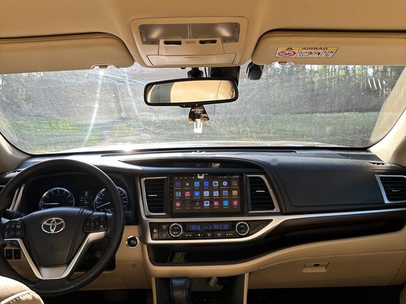 2014 Toyota Highlander III (XU50), чёрный, 2600000 рублей - вид 3