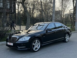 2011 Mercedes-Benz S-Класс 500 Long V (W221) Рестайлинг, чёрный, 2200000 рублей, вид 2