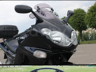 2001 Kawasaki ZZR 1200, синий, 390563 рублей, вид 4