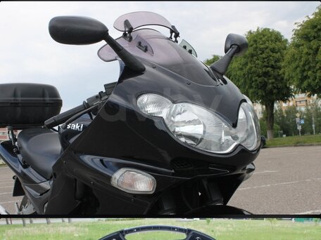 2001 Kawasaki ZZR 1200, синий, 390563 рублей, вид 4