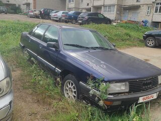 1989 Audi 200 II (C3) Рестайлинг, синий, 200000 рублей, вид 2