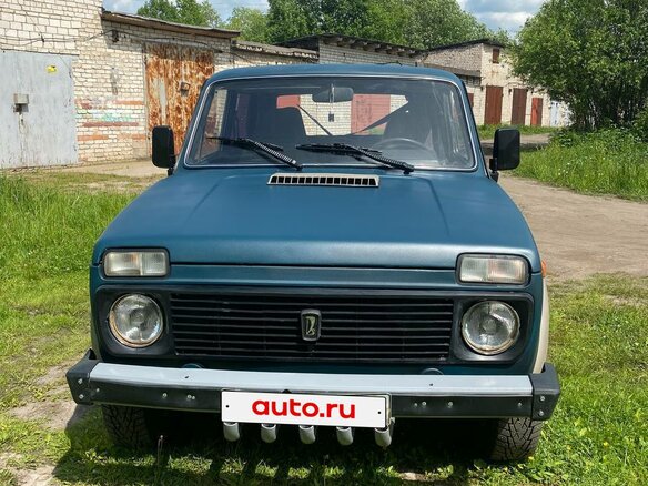 1998 Lada (ВАЗ) 2121 (4x4) I Рестайлинг, синий, 230000 рублей - вид 4