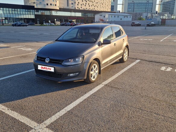 2010 Volkswagen Polo V, серый, 630000 рублей