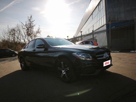 2015 Mercedes-Benz C-Класс 180 IV (W205), чёрный, 1800000 рублей, вид 4
