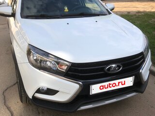 2018 Lada (ВАЗ) Vesta SW Cross I, белый, 1250000 рублей, вид 1